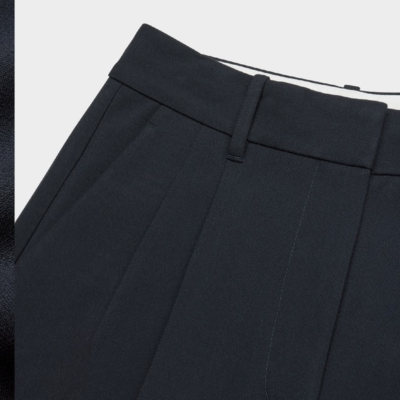 Aritzia Black Trousers the effortless pant high rise wide leg (re)essential - Picture 4 of 9